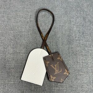 Louis Vuitton monogram and epi bag charm